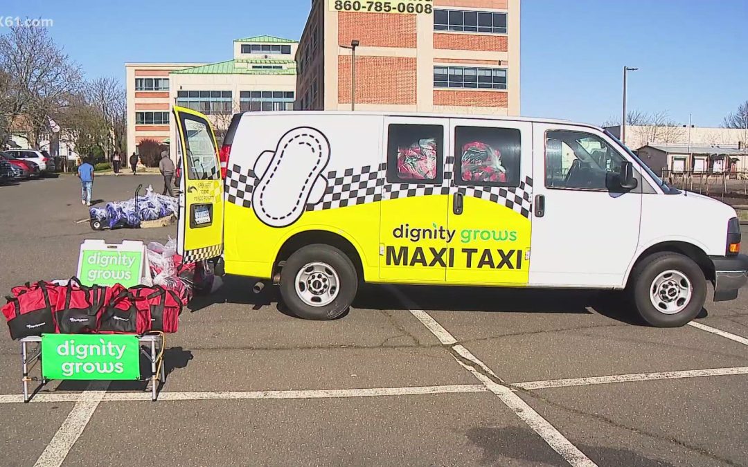 Meet the Maxi Taxi | Nonprofit provides period products to people in need